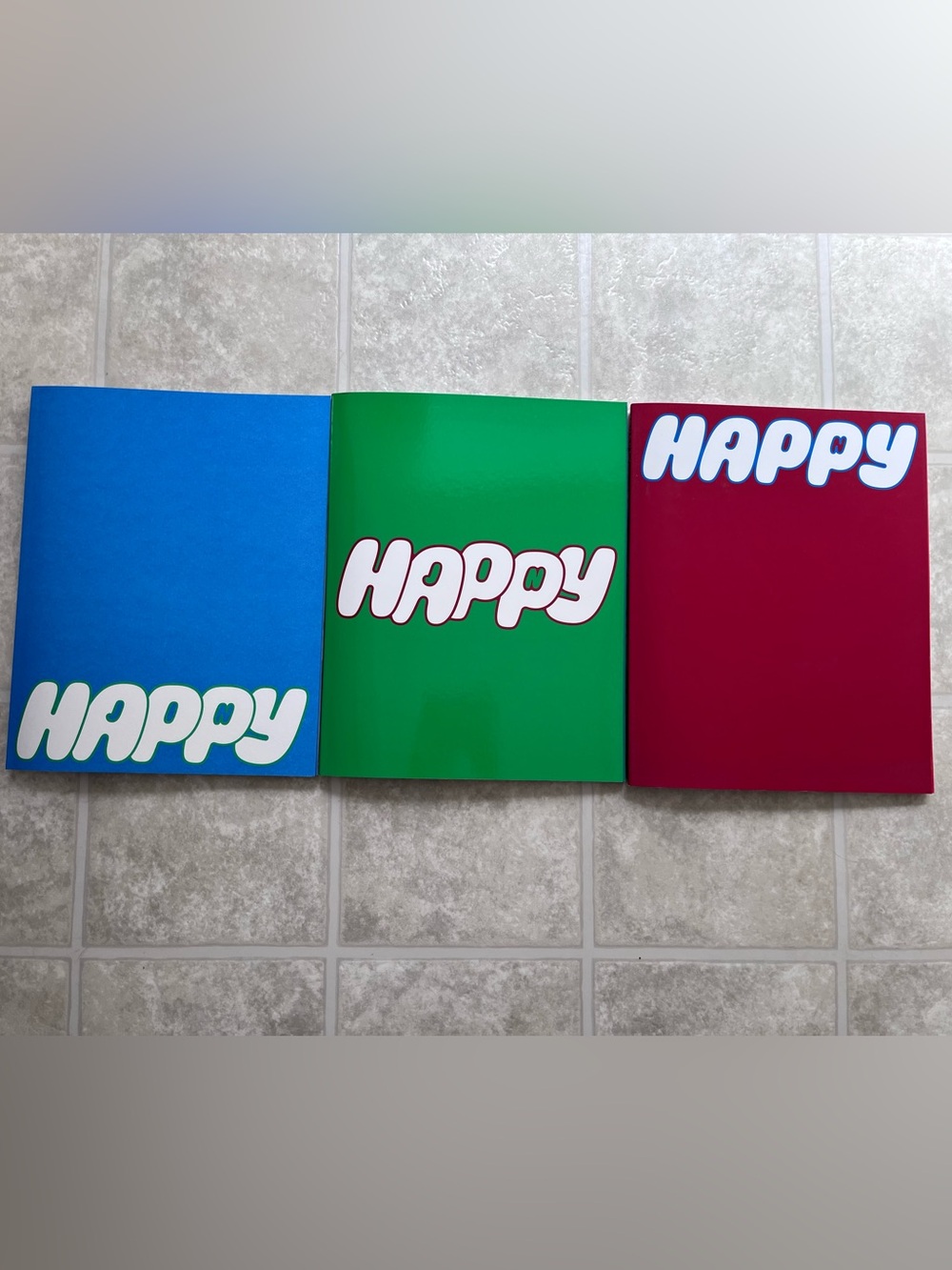 BTS Jin Happy Albums Set of 3 from Weverse
